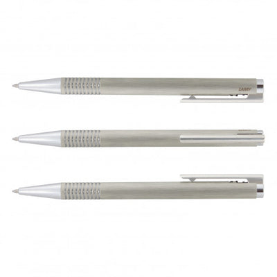 Lamy Logo Pen - Brushed Steel