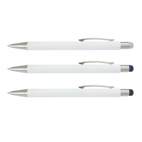 Lancer Stylus Pen - White Barrel