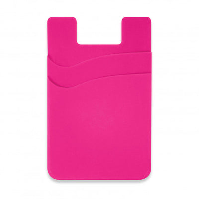 Dual Silicone Phone Wallet - Full Colour