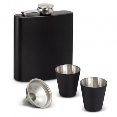 Dalmore Hip Flask Gift Set