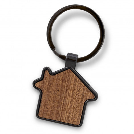 Santo House Shaped Key Ring