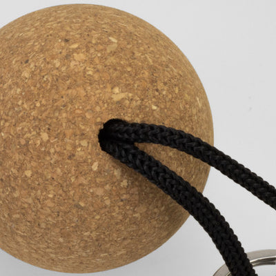 Cork Floating Key Ring - Round