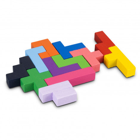 Pentomino Wooden Puzzle