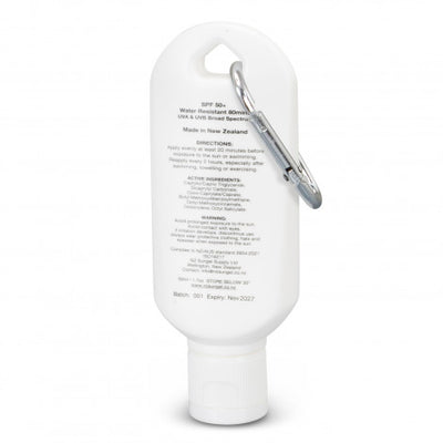 SPF 50+ Sun Gel 50ml Tube with Carabiner