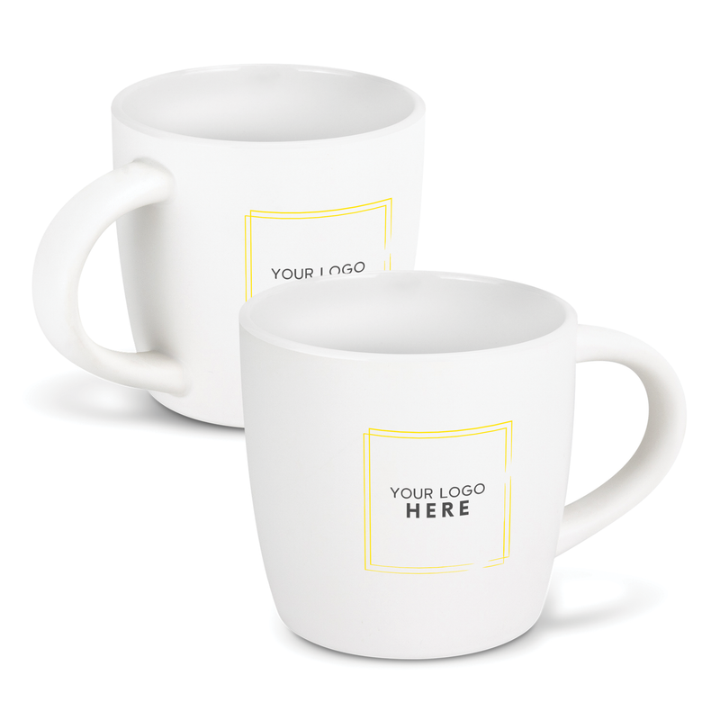 128881 - Mocha Coffee Mug - includes branding (2-colour print)