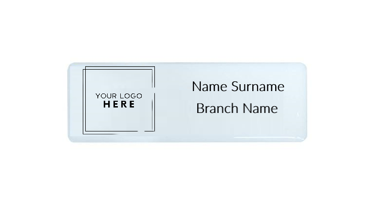 Name Badge- Please upload logo for the name badge